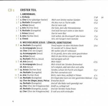 2CD/Box Set Johannes Weisser: Brockes-Passion