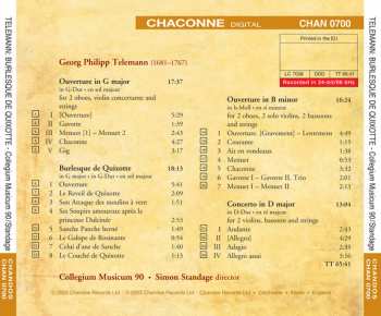 CD Georg Philipp Telemann: Burlesque de Quixotte