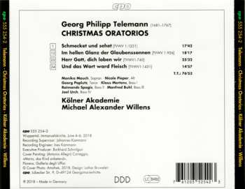 CD Georg Philipp Telemann: Christmas Oratorios