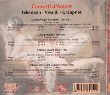 CD Antonio Vivaldi: Concerti d'Amore
