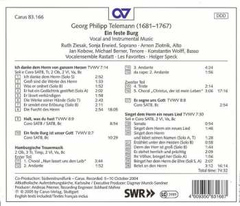 CD Georg Philipp Telemann: Ein Feste Burg