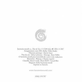 CD Georg Philipp Telemann: Quatuors Parisiens