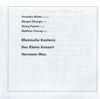 CD Carl Philipp Emanuel Bach: Venite Sancte Spiritus (Festive Cantatas)