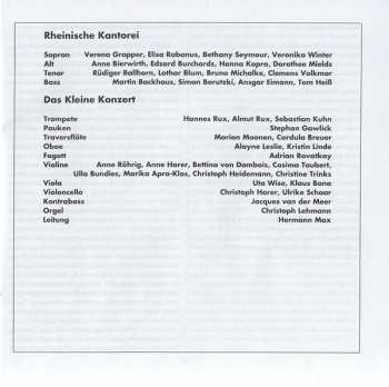 CD Carl Philipp Emanuel Bach: Venite Sancte Spiritus (Festive Cantatas)