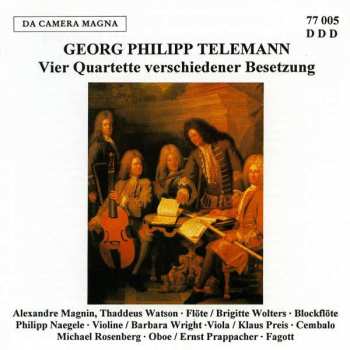 CD Philipp Naegele: Vier Quartette Verschiedener Besetzung