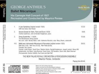 CD George Antheil: Ballet Mécanique