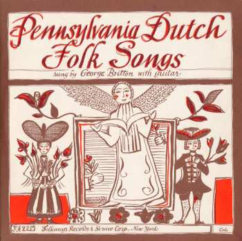 CD George Britton: Pennsylvania Dutch Folk Songs