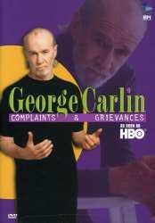 DVD George Carlin: Complaints And Grievances