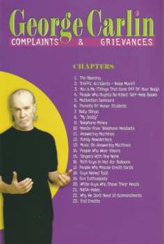 DVD George Carlin: Complaints And Grievances