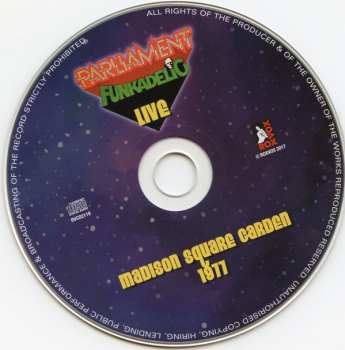 CD Funkadelic: Live... Madison Square Garden 1977