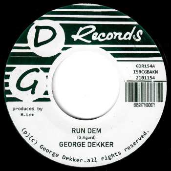 Album George Dekker: Run Dem / Foey Man