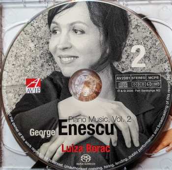 2SACD George Enescu: The Two Piano Sonatas, Nocturne, Prelude And Fugue, Pièce Sur Le Nom De Fauré, Scherzo