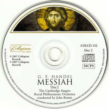 2CD The Royal Philharmonic Orchestra: Messiah