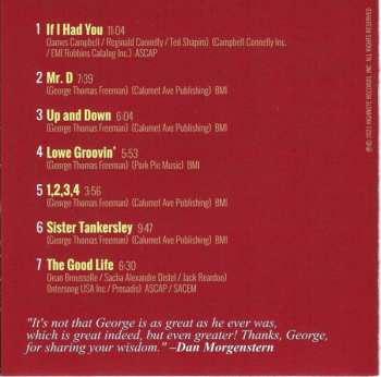 CD George Freeman: The Good Life
