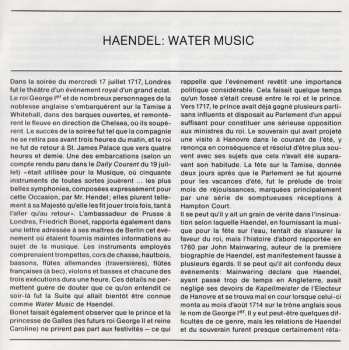 CD Georg Friedrich Händel: Water Music