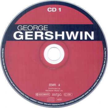 10CD/Box Set George Gershwin: 1898-1937
