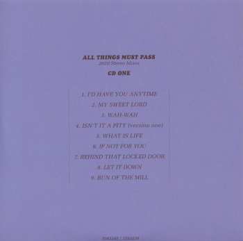5CD/Box Set/Blu-ray George Harrison: All Things Must Pass (50th Anniversary) DLX