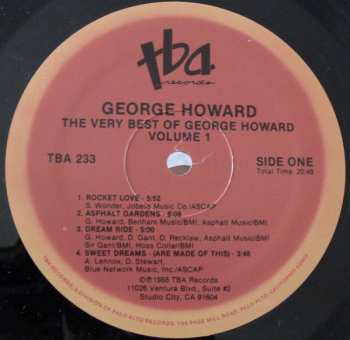 LP George Howard: The Very Best Of George Howard Vol. 1
