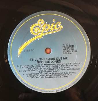 LP George Jones: Still The Same Ole Me