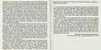 2CD George Lewis' Ragtime Band: Jass At The Ohio Union 1954