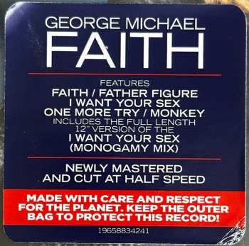 2LP George Michael: Faith