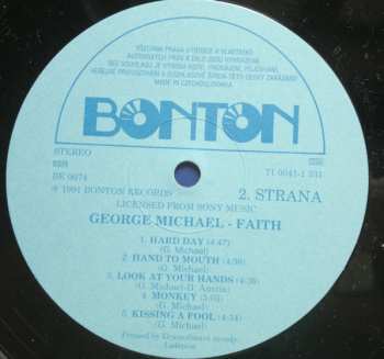LP George Michael: Faith