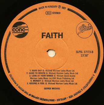 LP George Michael: Faith