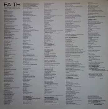 LP George Michael: Faith