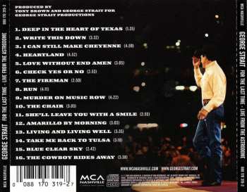 CD George Strait: For The Last Time - Live From The Astrodome
