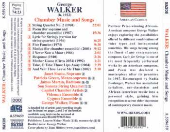 CD Cygnus Ensemble: Chamber Music And Songs