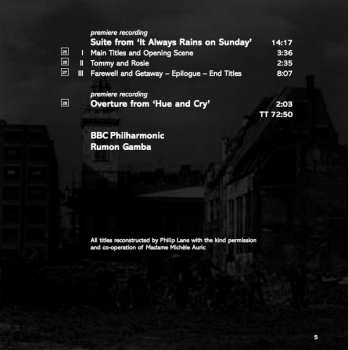 CD BBC Philharmonic: The Film Music Of Georges Auric