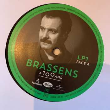 2LP Georges Brassens: Georges Brassens A 100 Ans