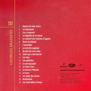 5CD/Box Set Georges Brassens: L'Album De Sa Vie LTD