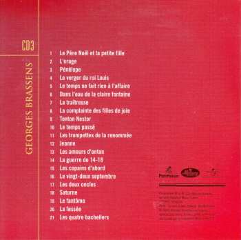 5CD/Box Set Georges Brassens: L'Album De Sa Vie LTD