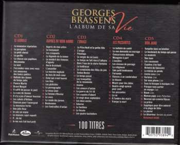 5CD/Box Set Georges Brassens: L'Album De Sa Vie LTD