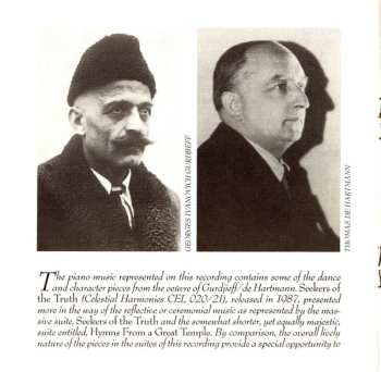 2CD Georges Ivanovitch Gurdjieff: Reading Of A Sacred Book  : The Complete Piano Music Of Georges I. Gurdjieff (1872-1949) And Thomas De Hartmann (1886-1956) Vol.2