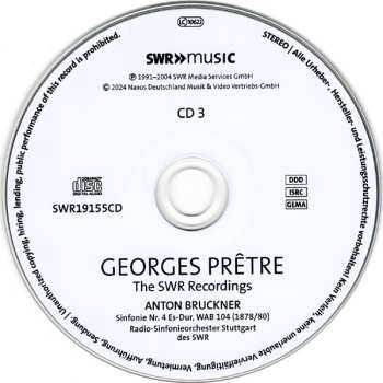 8CD/Box Set Georges Prêtre: The SWR Recordings