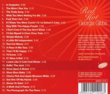 CD Georgia Gibbs: Red Hot