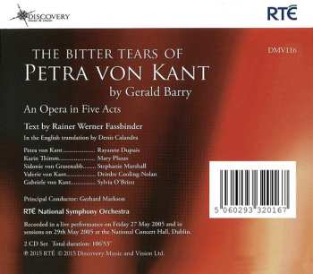 2CD RTÉ National Symphony Orchestra: The Bitter Tears Of Petra von Kant (An Opera In Five Acts)