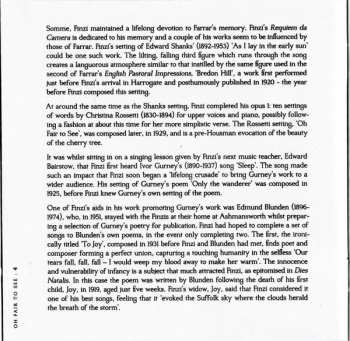 CD James Gilchrist: Oh Fair To See - Song Cycles For Tenor & Piano By Gerald Finzi