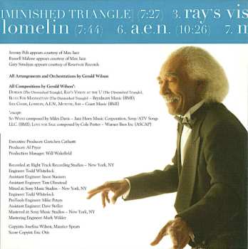 CD Gerald Wilson Orchestra: In My Time