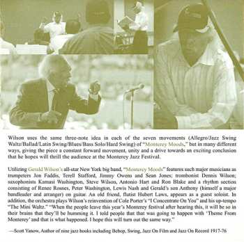 CD Gerald Wilson Orchestra: Monterey Moods