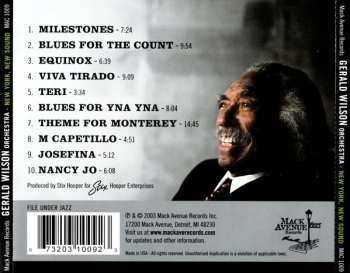 CD Gerald Wilson Orchestra: New York New Sound