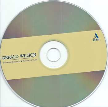 CD Gerald Wilson: You Better Believe It! + Moment Of Truth