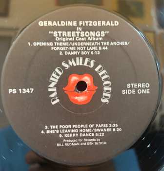 CD Geraldine Fitzgerald: Streetsongs