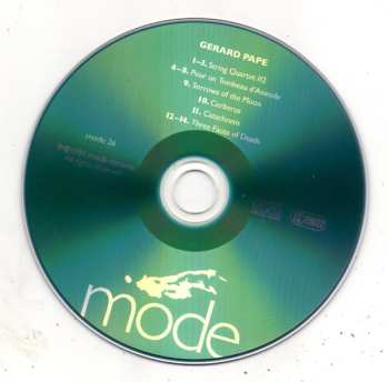 CD Arditti Quartet: Gérard Pape