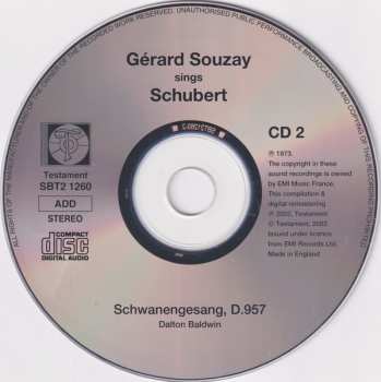 CD Franz Schubert: Die Winterreise, D.911 / Schwanengesang, D.957