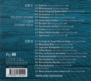 2CD Gerd Köster: Alles Hillije (Kölsche Lesung // 1.11.2019 // Eltzhof)