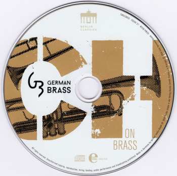 CD German Brass: Bach On Brass