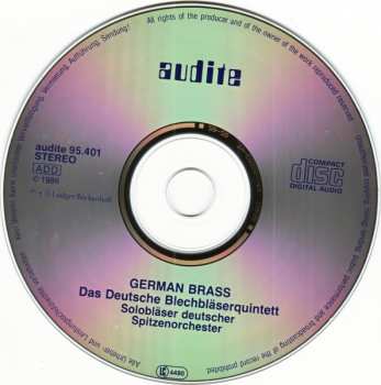 CD German Brass: Das Deutsche Blechbläserquintett (Solobläser Deutscher Spitzenorchester)